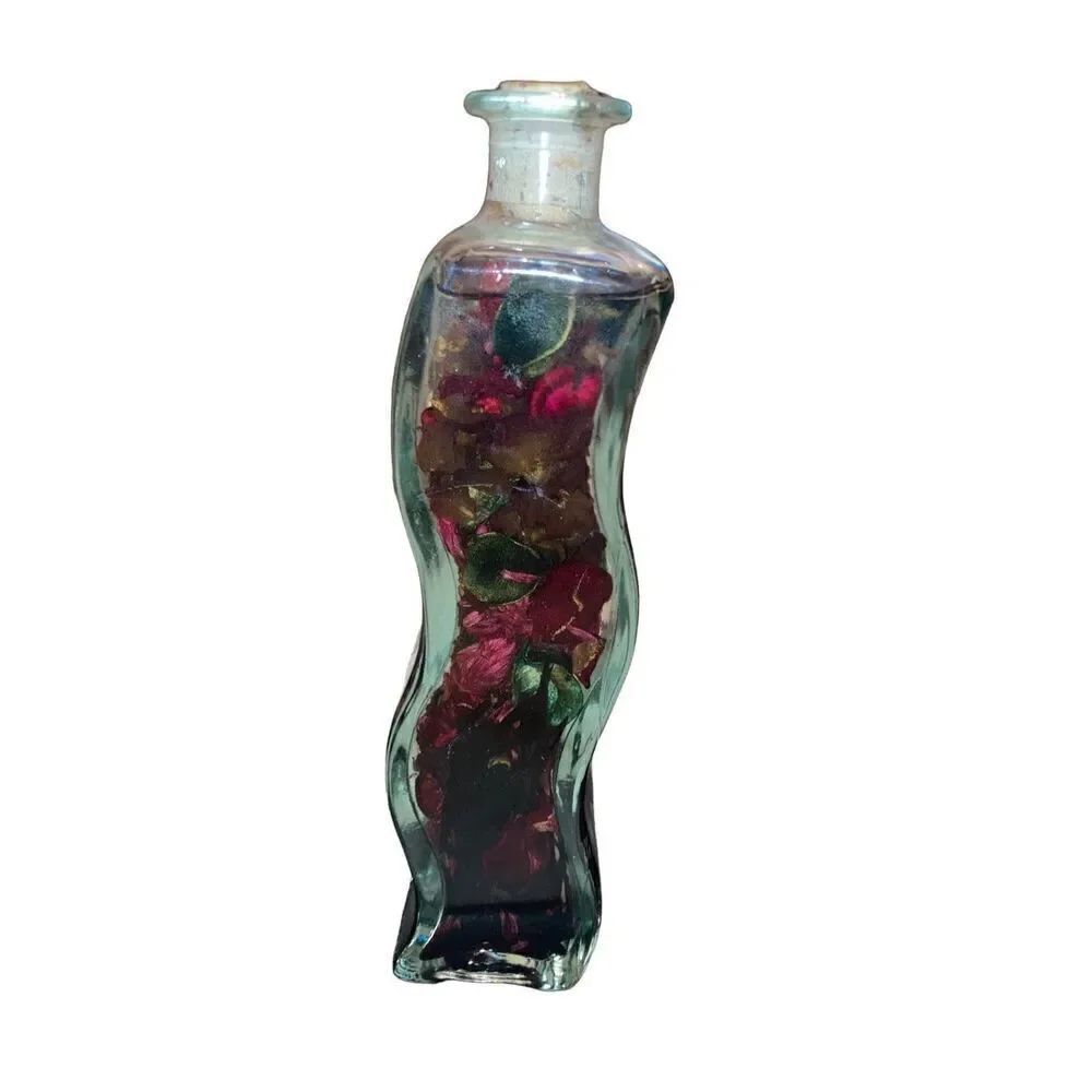 Rose Petal Jar Art Decor Home Decorations Vase Floral Flowers